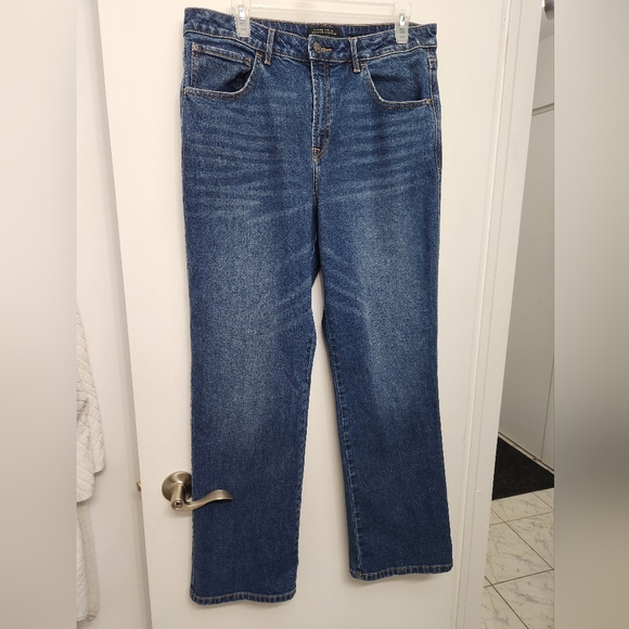 High Rise Flare Leg Jeans - Picture 1 of 3